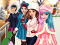 Játék Princesses Go Ice Skating
