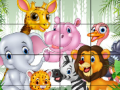 Játék Animals Sliding Puzzle