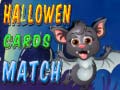 Játék Halloween Cards Match