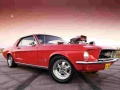 Játék Classic Muscle Cars Jigsaw Puzzle 2