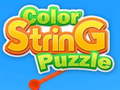 Játék Color string puzzle