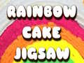 Játék Rainbow Cake Jigsaw