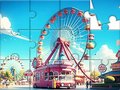 Játék Jigsaw Puzzle: Amusement-Park