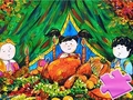 Játék Jigsaw Puzzle: Happy Thanksgiving