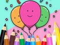 Játék Coloring Book: Celebrate-Balloons
