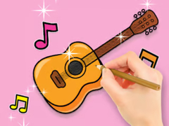 Játék Coloring Book: Star Guitar