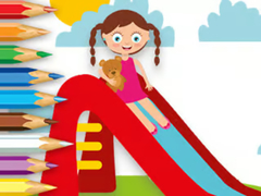 Játék Coloring Book: Playing Slide