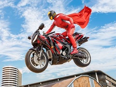 Játék Real Motorbike Super Hero Stunt 3D