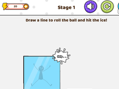 Játék Save The Stick Draw Line