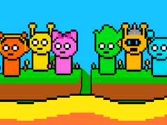 Játék Sprunki Lava Escape 2Player