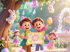 Játék Find The Differences: Easter Egg Hunt