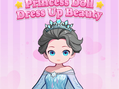 Játék Princess Doll Dress Up Beauty