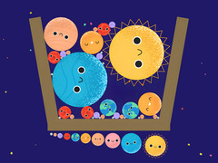 Játék Merge Planets