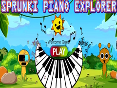 Játék Sprunki Piano Explorer