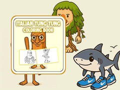 Játék Tung Tung Sahur Coloring Book