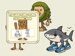 Játék Tung Tung Sahur Coloring Book