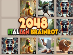 Játék 2048 Italian Brainrot