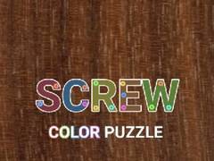 Játék Screw Color Puzzle