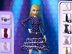 Játék Model Dress Up Makeover Game