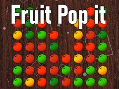 Játék Fruit Pop it