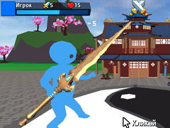 Játék Obby Stickman  On Swords