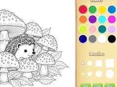 Játék Cartoon Animal Coloring Book for Kids