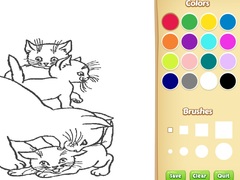 Játék Cats Coloring Book For Kids