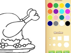 Játék Food Coloring Book For Kids