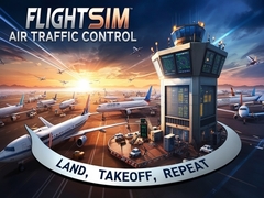 Játék Flight Sim Air Traffic control