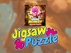 Játék Anime Monkey Jigsaw Puzzles