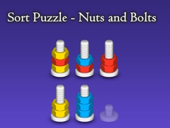 Játék Sort Puzzle - Nuts and Bolts