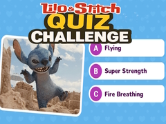 Játék Lilo & Stitch Quiz Challenge