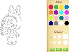 Játék Chibi Labubu Coloring Book for Kids