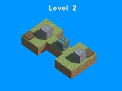 Játék Block Pusher Voxel World 3D