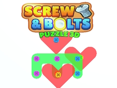 Játék Screw & bolts Puzzle 3D