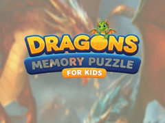 Játék Dragons Memory Puzzle For Kids
