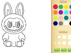 Játék Labubu Coloring Book