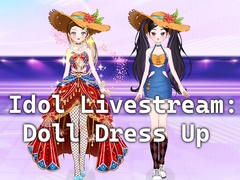 Játék Idol Livestream: Doll Dress Up