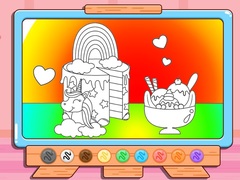 Játék Coloring Book: Unicorn Chef