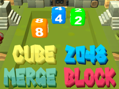 Játék 2048 Cube Merge Block