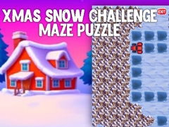 Játék Xmas Snow Challenge Maze Puzzle