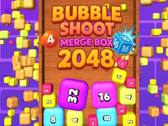 Játék Bubble Shoot Merge Box 2048