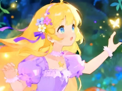 Játék Jigsaw Puzzle: Firefly Princess