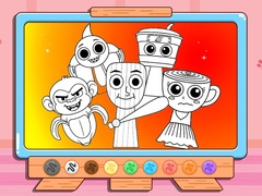 Játék Coloring Book: Sprunki Italian Brainrot Mod