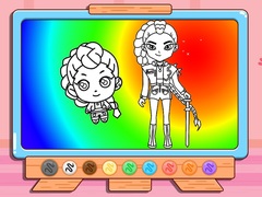 Játék Coloring Book: Kpop Rumi