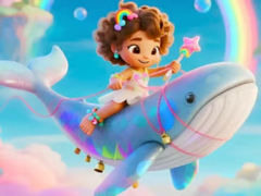 Játék Jigsaw Puzzle: Whale In Clouds