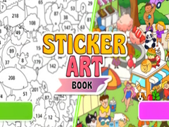 Játék Sticker Art Book 
