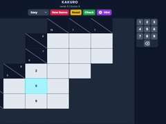 Játék Puzzler Kakuro