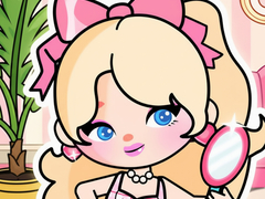 Játék Jigsaw Puzzle: Aha World Barbie Dollhouse