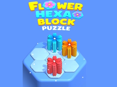 Játék Flower Hexa Block Puzzle